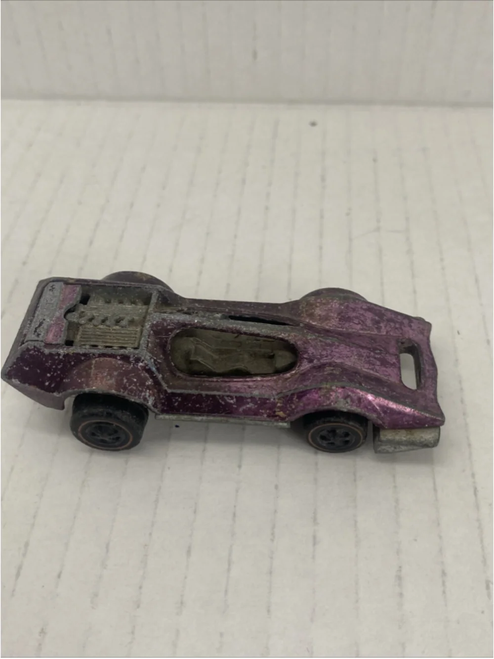 1971 Redline Hot Wheel - BUGEYE Used MAGENTA ORIGINAL VTG Diecast Car